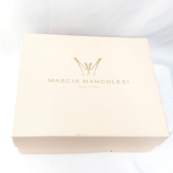 ❌ NWT Mascia Mandolesi Black Patent Stiletto Heel - Picture 7 of 8